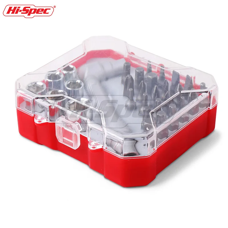Hi-Spec 30 Набор отверток для ПК 1/4 динамометрический ключ гнездо и Набор бит l-образный двойной наконечник гаечный ключ ремонтный ручной набор инструментов BI001