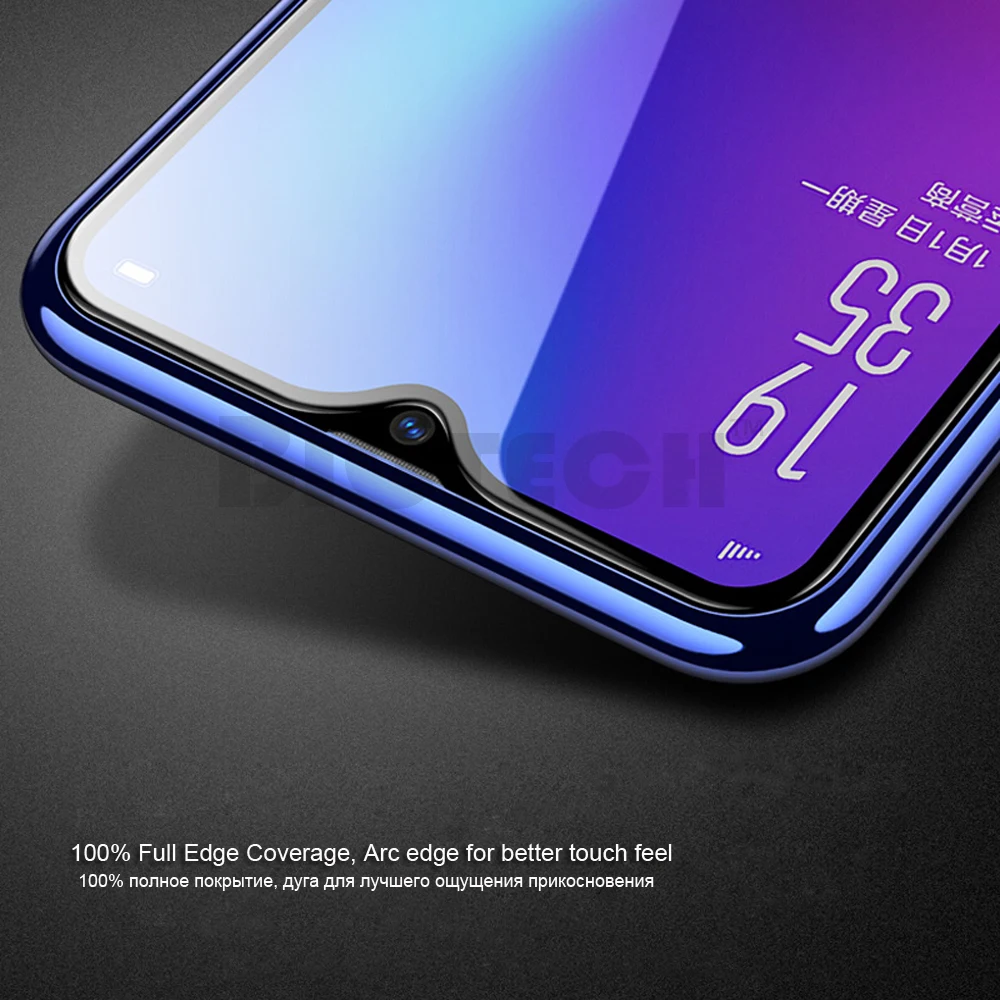 Защитное стекло для Vivo V15 Pro V17 Neo V11 Y81 Y17 V9 Y93 Lite Y95 Y91i Y91c с полным покрытием|Защитные