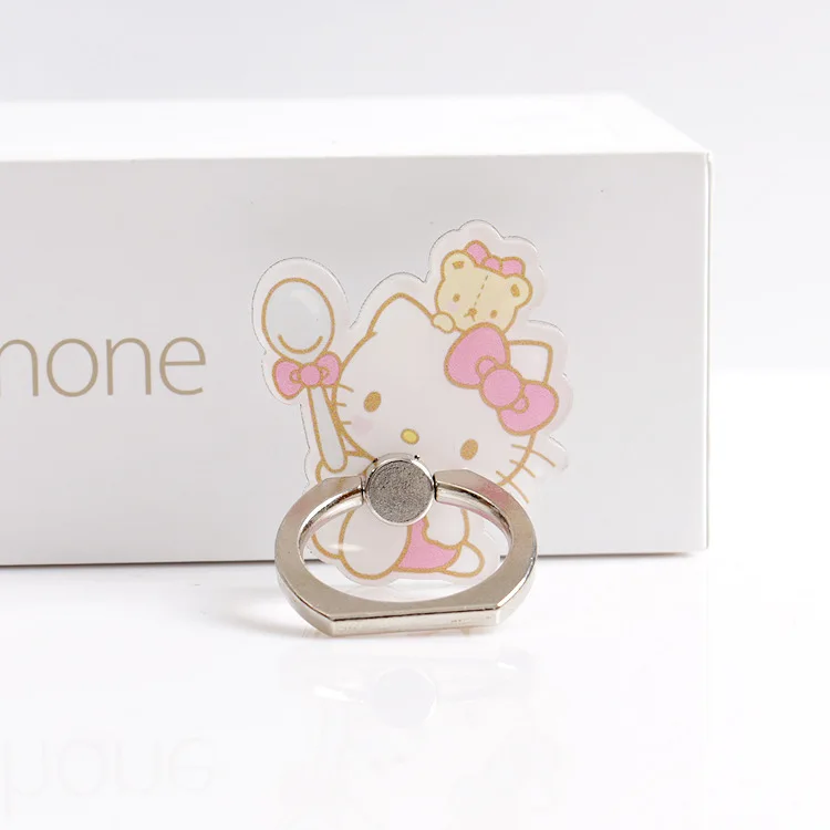 Универсальный держатель-подставка для мобильного телефона, кольцо-держатель для пальца, держатель для телефона, персональный держатель для телефона, противоскользящий, my Melody