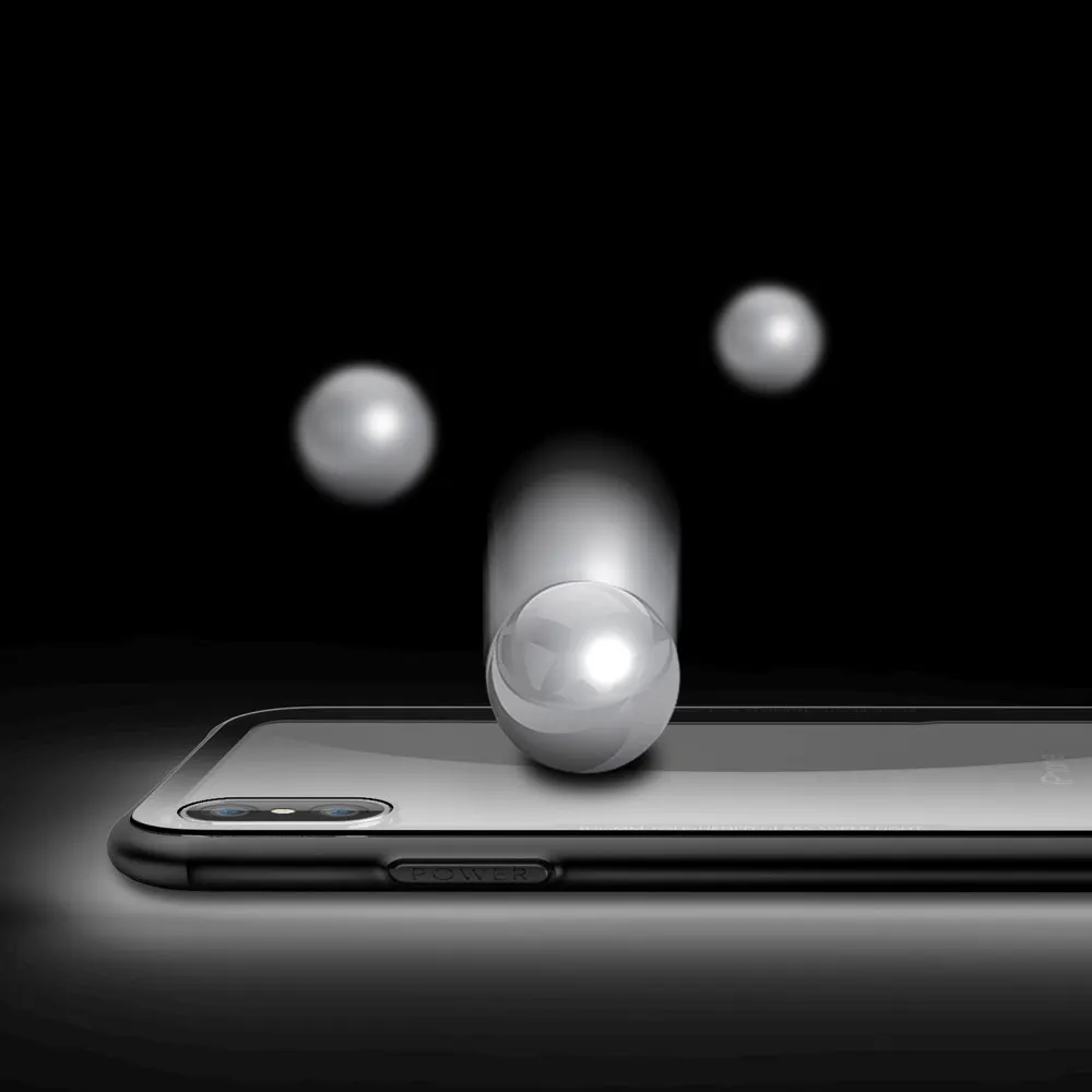 Tempered Glass Case for iphone 11 2019 Transparent Soft Silicone Bumper For Pro Max XS XR X 7 8 Plus | Мобильные телефоны и