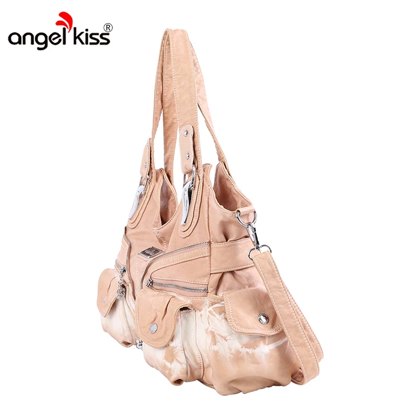 AngelKiss фирменный галстук окрашенная Для женщин Сумки из искусственной кожи Эко