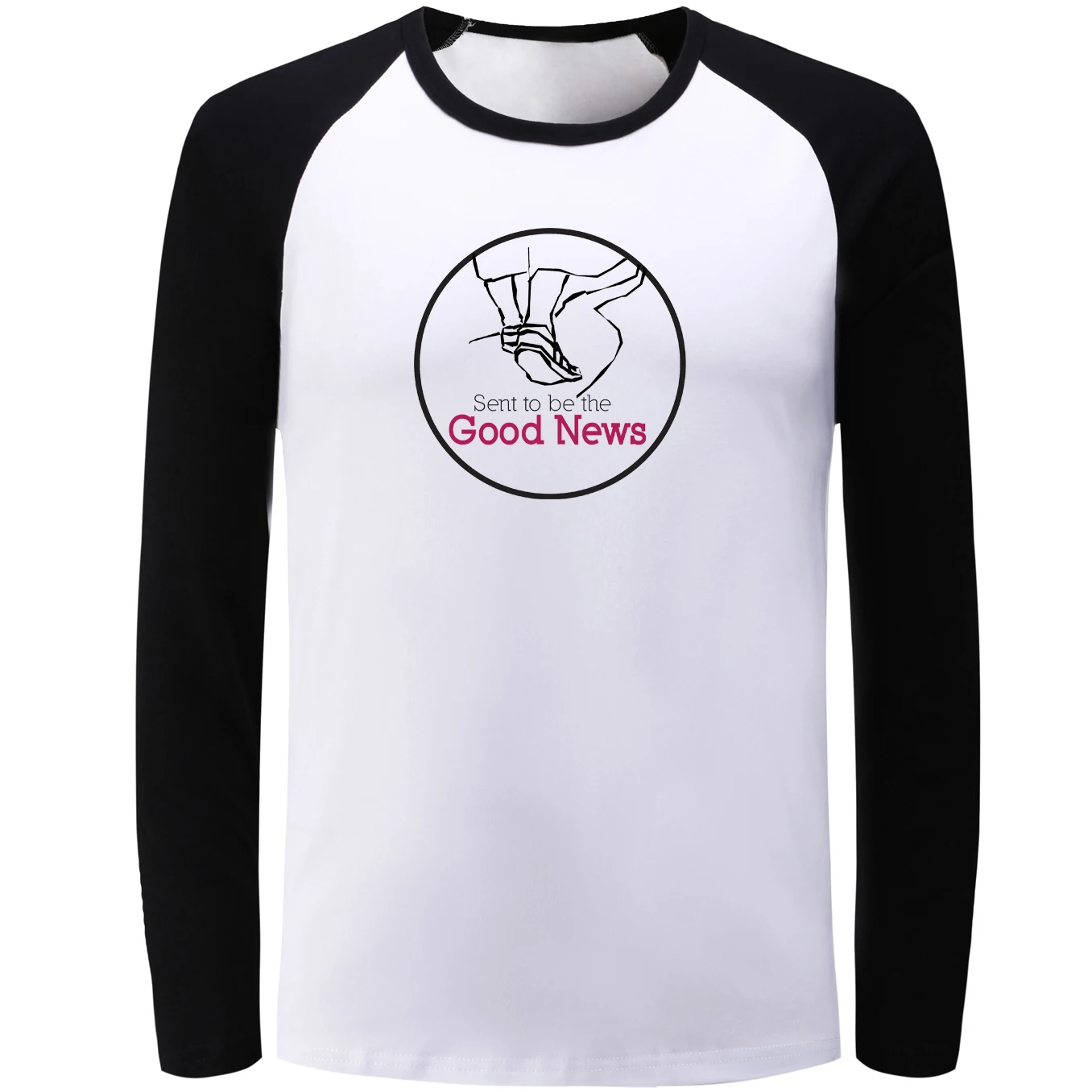 Стильная Лоскутная футболка с длинным рукавом для мужчин женщин мальчиков и