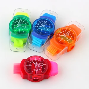 4 шт., мини-точилки для карандашей с ластиками