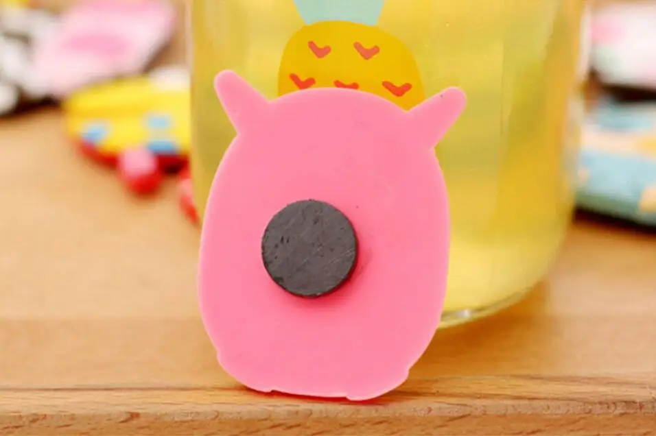 1Pcs silicone Cartoon Animal fridge magnets whiteboard sticker Refrigerator Magnets Kids gifts Home Decoration | Дом и сад