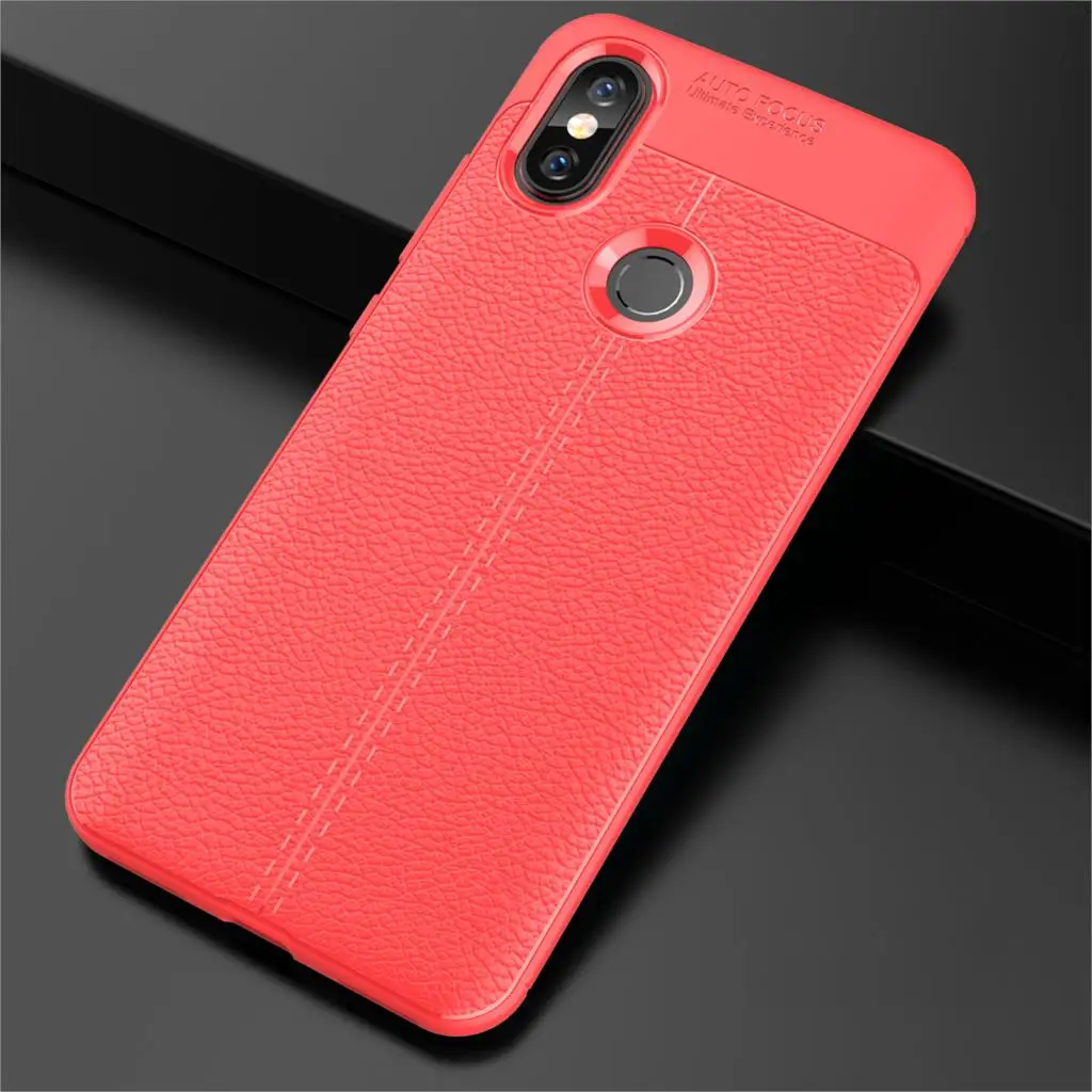 Роскошный силиконовый чехол для XiaoMi 6X 5X A1 5S RedMi S2 3S 4A 5A 5 Plus Note 4X из зернистой кожи