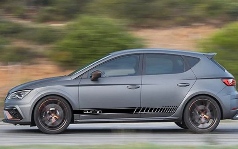 1 пара KK автомобиля боковой стикер тела для SEAT Leon CUPRA R автомобильные аксессуары