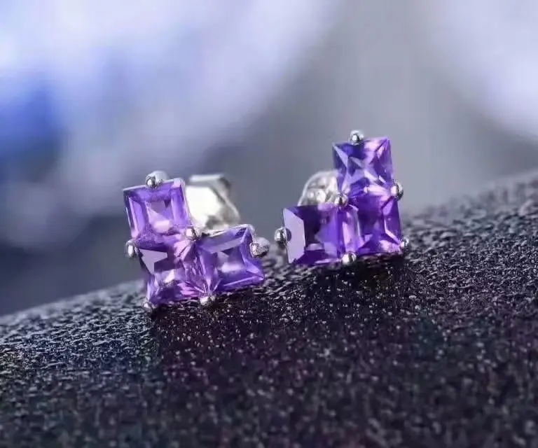 Комплект из кольца и серёг серебра 925 пробы | Украшения аксессуары