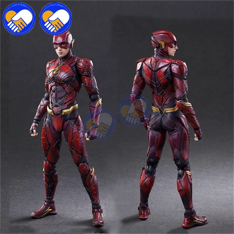 26 см DC Лига Справедливости Играть искусств Кай № 2 вспышки ПВХ фигурка Brinquedos Figurals