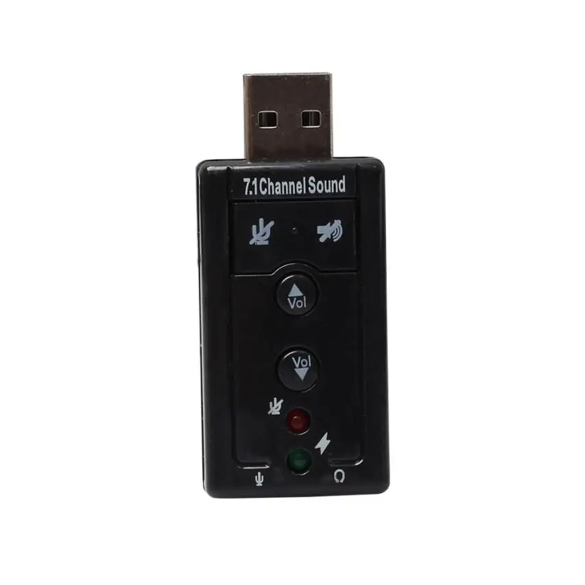 2017 хорошая продажа мини USB 2 0 3D виртуальный 12 Мбит/с Внешний 7 1 канальный аудио