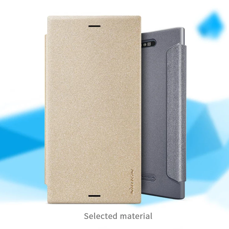 Для Sony Xperia XZ1 G8341 G8342 кожаный чехол NILLKIN модный бизнес задняя крышка флип телефон оболочка Мобильный защитный чехол