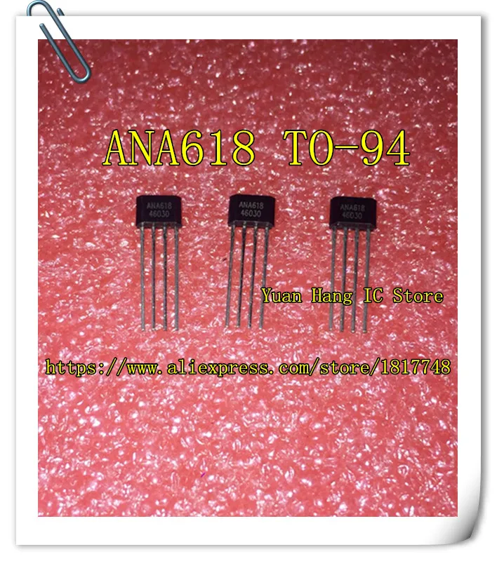

Free Shippin 10PCS/LOT ANA618 618 TO-94 NEW Solar lawn lamp IC