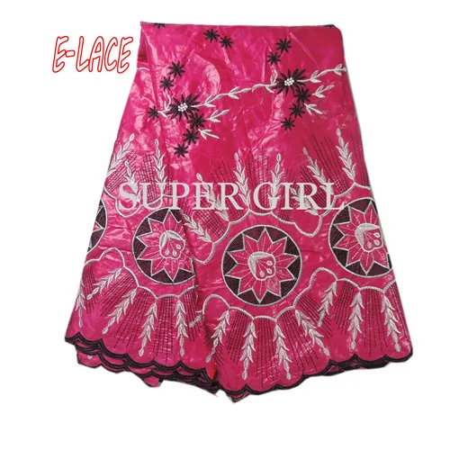 Африканский Базен Riche вышивка кружевной ткани Ткань Высокое качество Getzner для