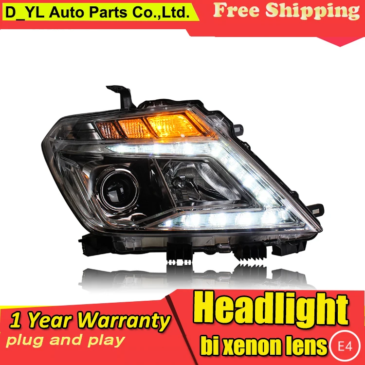 

Car Styling Headlights for Nissan Patrol 14-16 LED Headlight for Patrol Head Lamp LED Daytime Running Light LED DRL Bi-Xenon HID