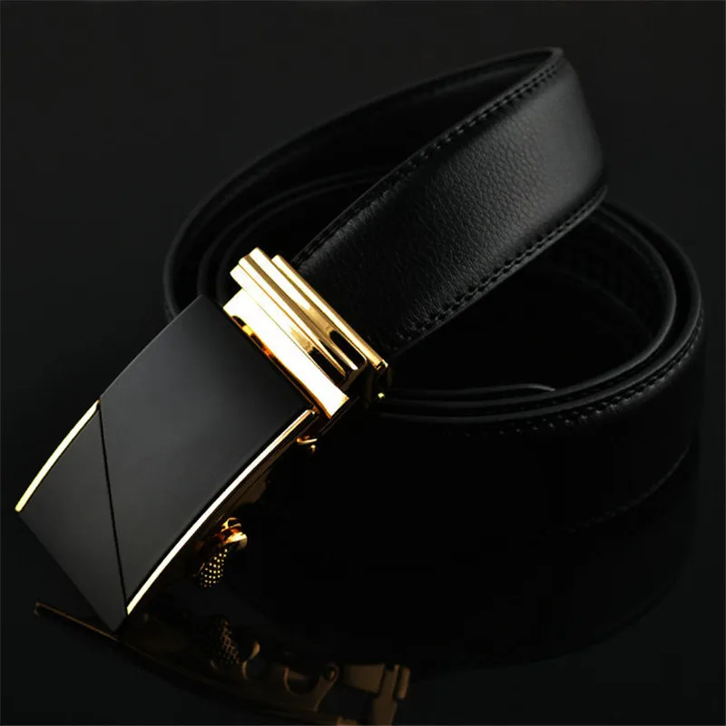 Ремень автоматическая пряжка пояса Ceinture Роскошные Подлинная Кожаный Пояс Пряжка