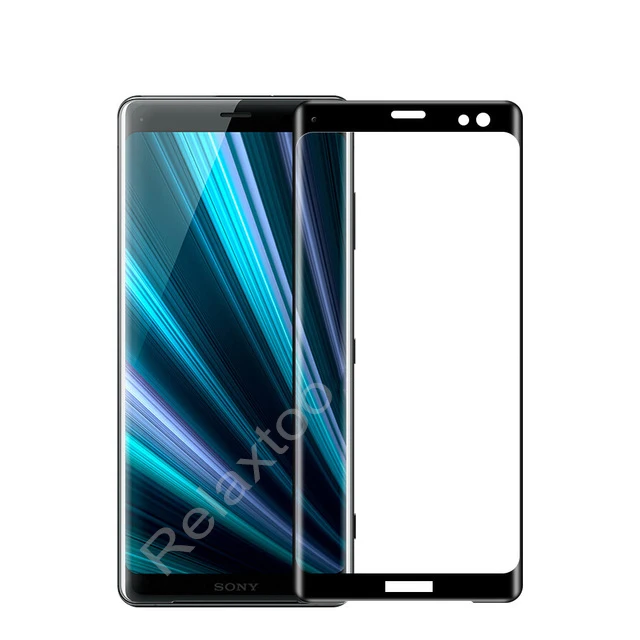 3D полностью изогнутое закаленное стекло для sony Xperia XZ3 6," Защитная пленка для экрана для sony XZ3 H9493 XZ 3 Glas