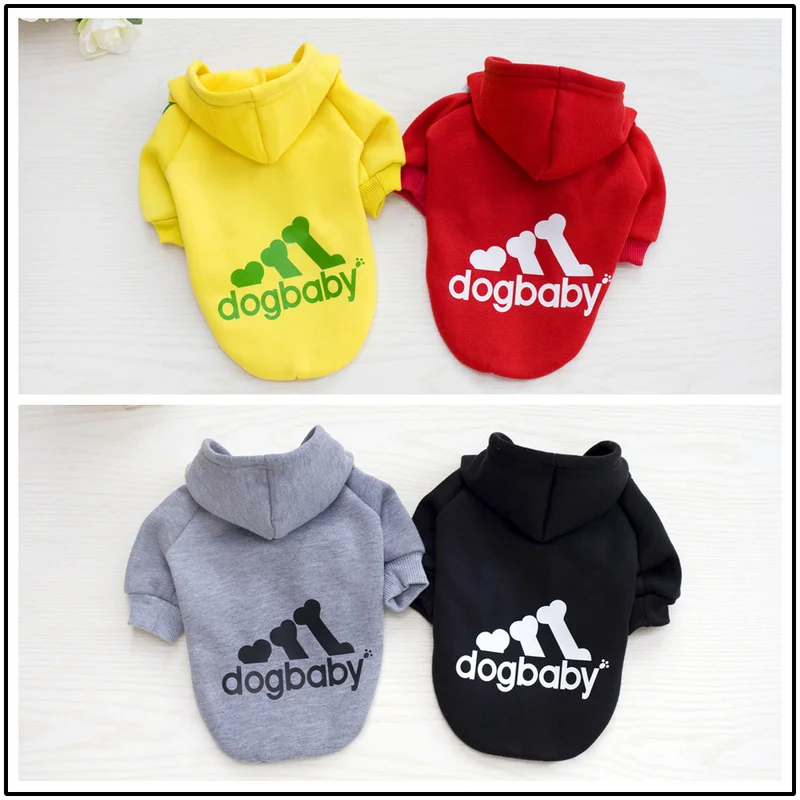 Pet Warm Dog Clothes For Small Dogs Clothing for Coat Puppy Large Hoodies Chihuahua Plus Size | Дом и сад