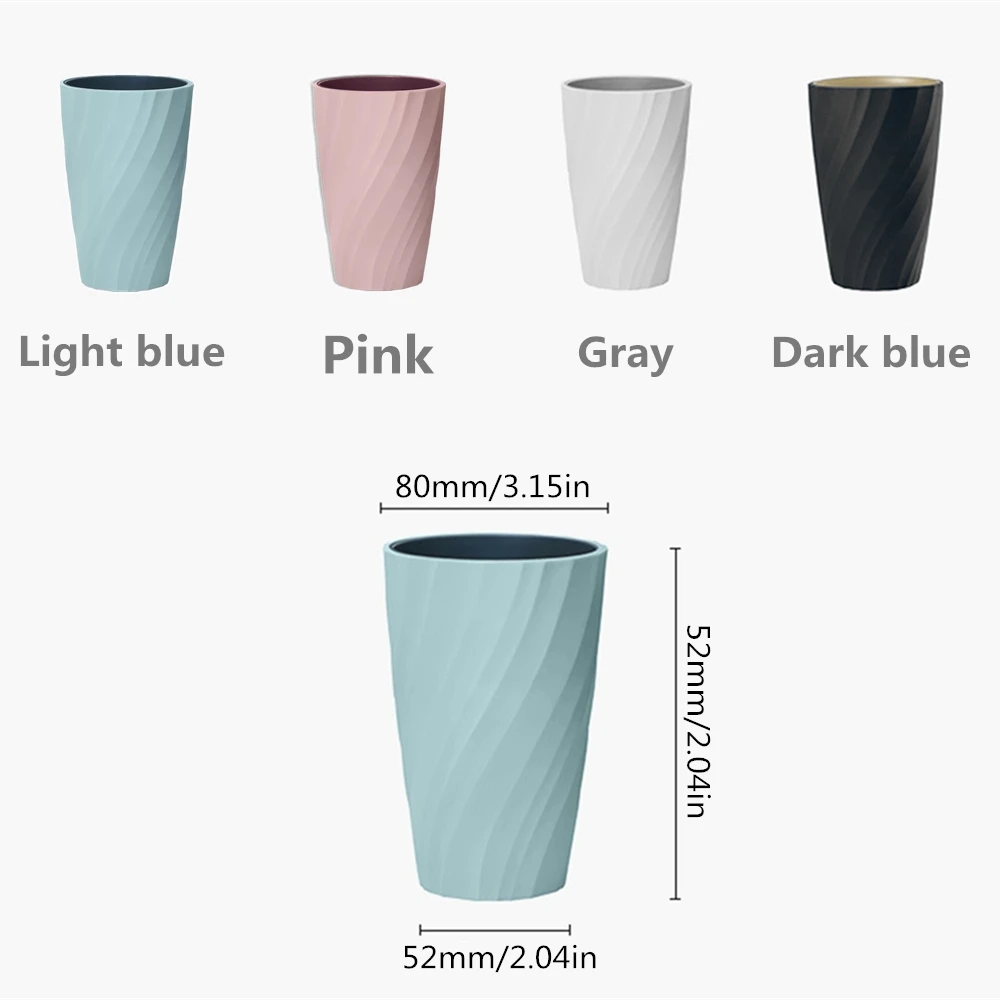 

Simple Nordic Travel Portable Bathroom Washing Cup PP Toothbrush Holder Good Morning Tooth Brush Storage Organizer Cup