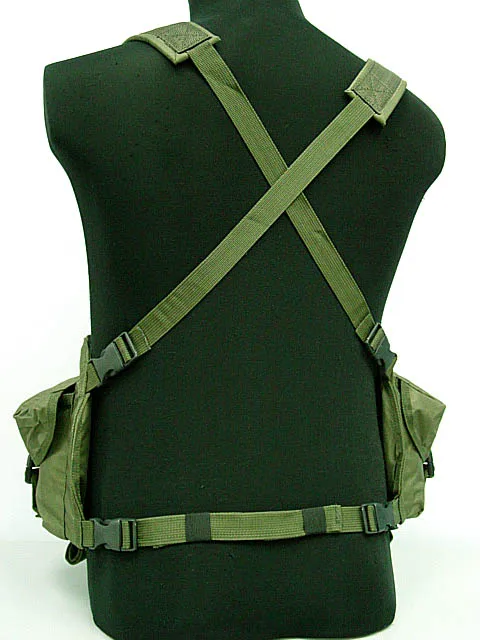 Тактический жилет Ak Six Bags Ver5 боевой военное пейнтбольное снаряжение 6
