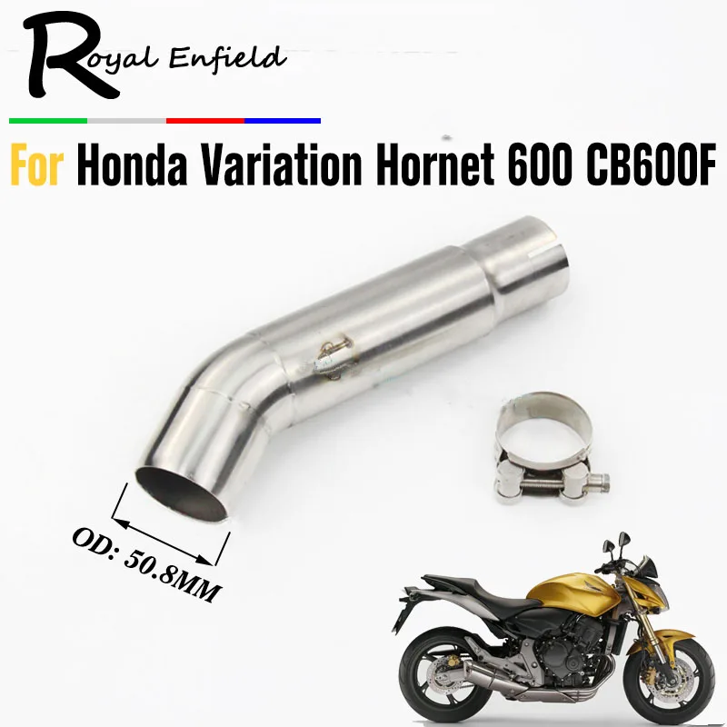 CB600 Hornet 600 51 мм Слипоны для выхлопной трубы мотоцикла средний кронштейн
