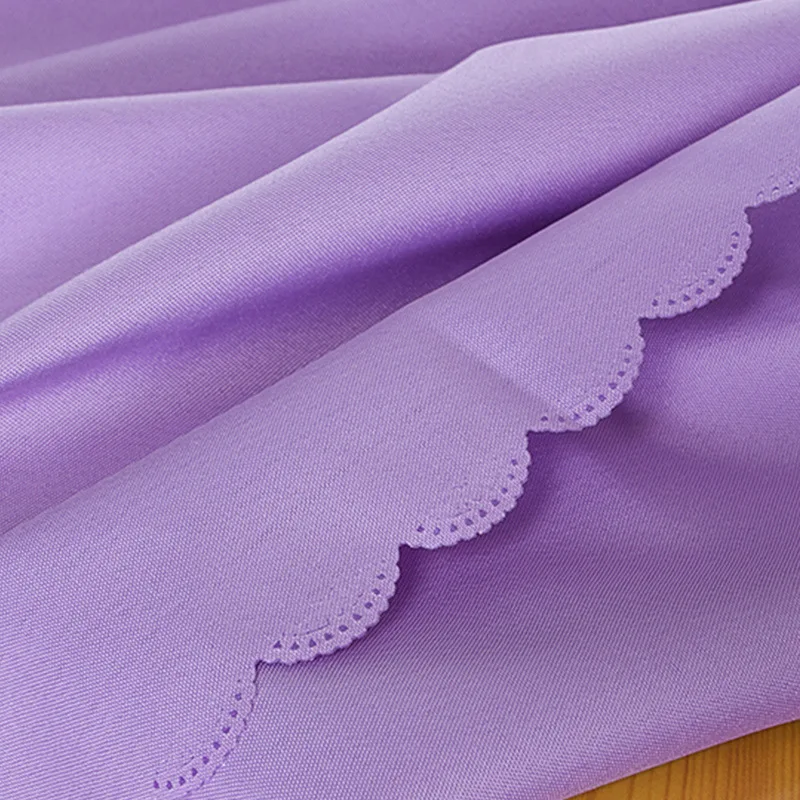 ROMORUS полиэстер круглые скатерти для стола твердые Цвет свадебные ПРЯМОУГОЛЬНЫЙ