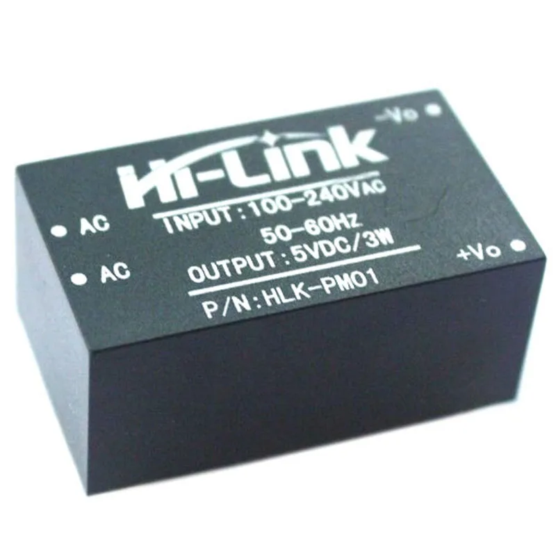 1x HLK-PM01 AC-DC 220В до 5В понижающий модуль питания бытовой выключатель | Обустройство