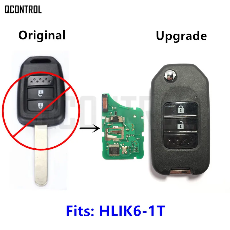 QCONTROL обновленный пульт дистанционного управления HLIK6-1T для Honda Civic Accord City CR-V Jazz XR-V