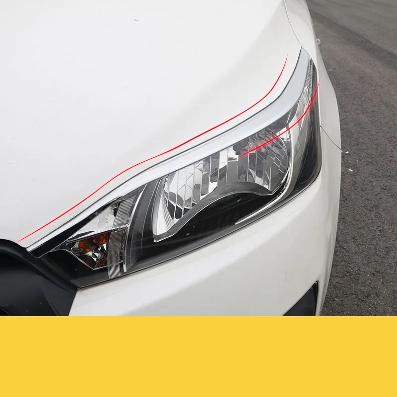 Lsrtw2017 abs фар автомобиля планки заднего света для toyota yaris 2013 хэтчбек