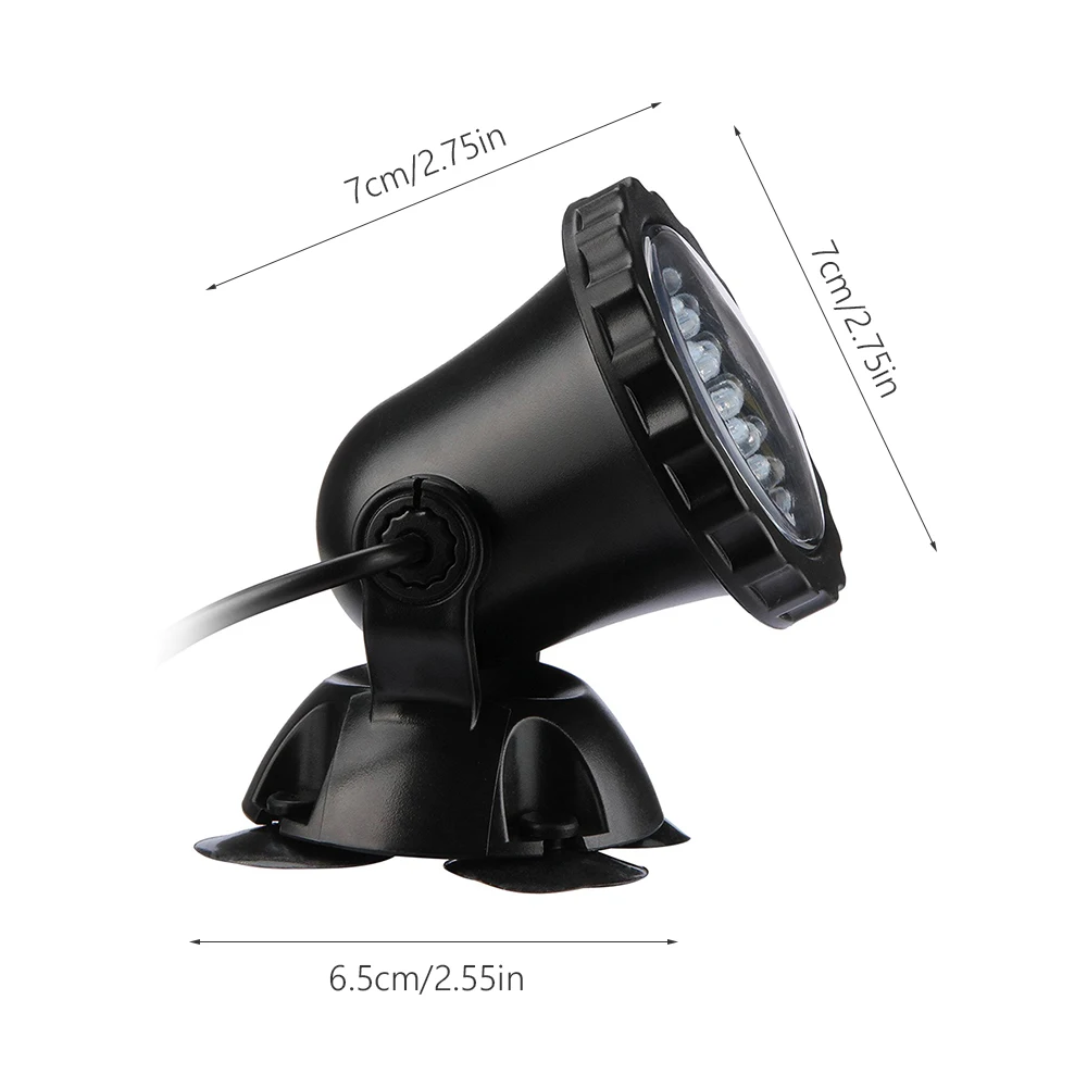 DONWEI 4 шт. RGB 36 LED Подводный точечный свет Высокая водонепроницаемость IP68 Свет Танк