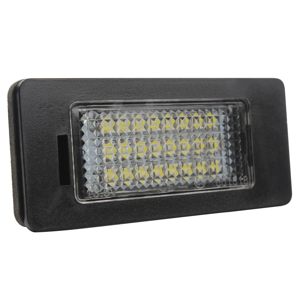 1 пара светодиодный автомобильный номерной знак светильник для BMW X1 X5 X6 E39 E60 E61 E70 E71