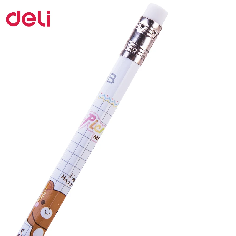 90pcs kawaii stationery cute rilakkuma pencil with erasers prizes for kids drawing writing pencils 2B HB school items free ship |
