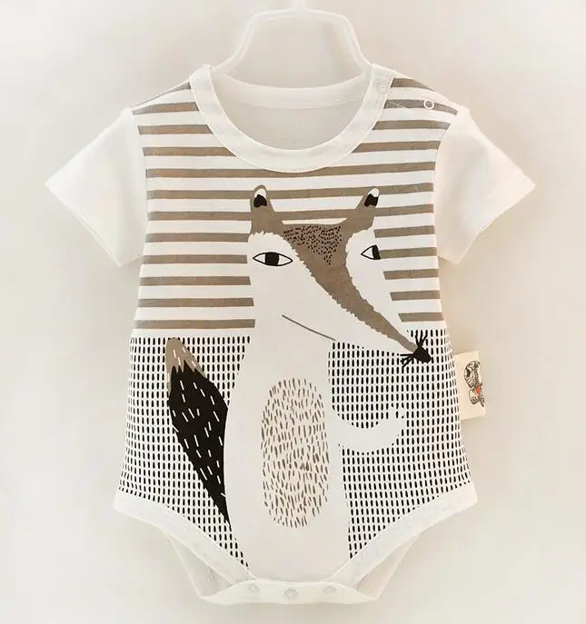 5 шт./лот детские комбинезоны для маленьких мальчиков комбинезон с короткими