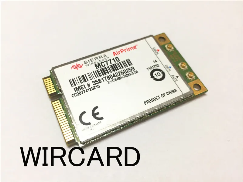 MC7710 4G LTE модуль SKU 1101752 поддержка B1 B3 B7 B8 B20 CAT3 100M HSDPA/HSUPA/HSPA