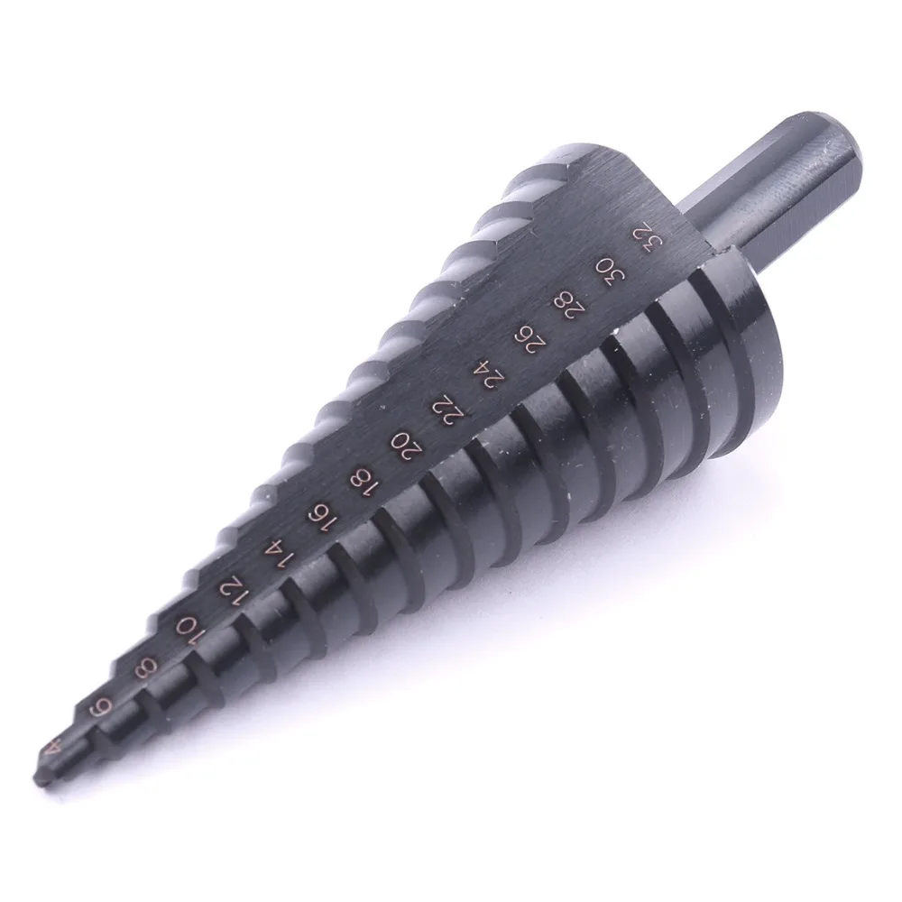 1 шт. ступенчатое сверло из быстрорежущей стали 4 12 мм 20 32 мм|step drill|step drill bitdrill bit |