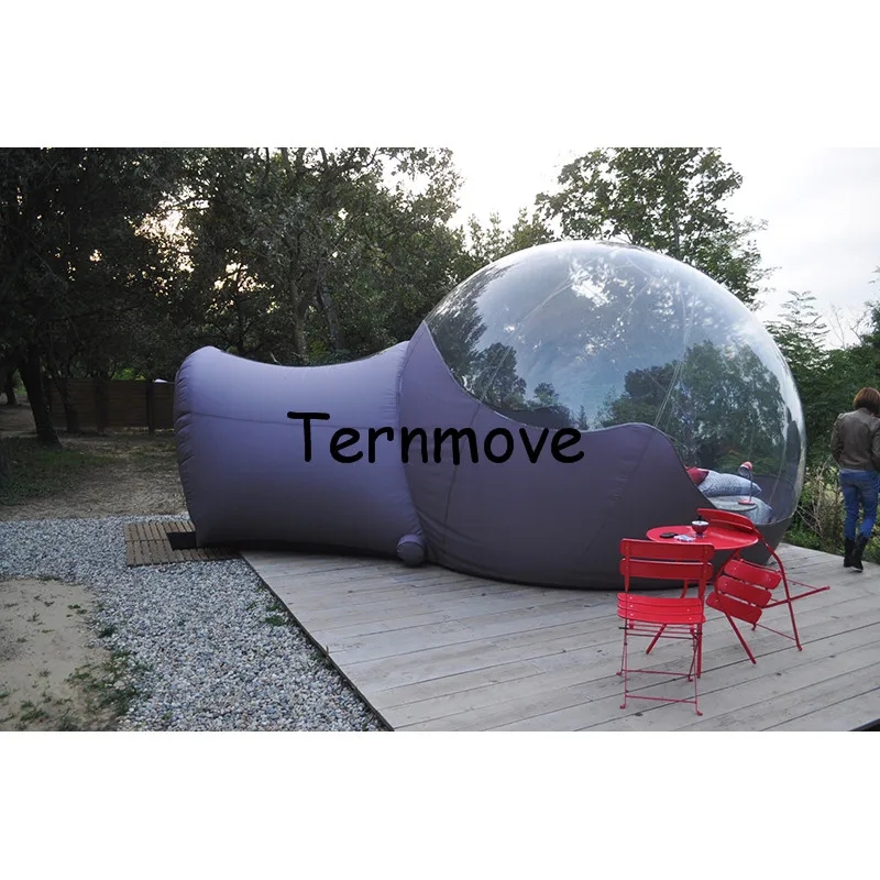 ПВХ Пузырь Надувной Прозрачный Шатер Палатки Кемпинга/Горячая Большие Надувные
