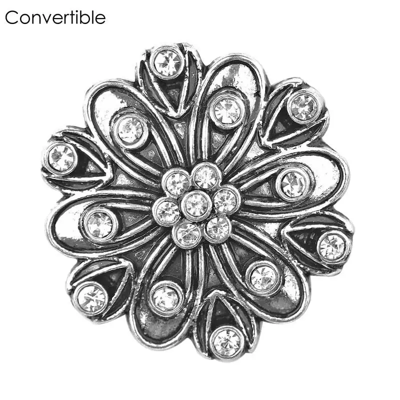 Горячая Rivca жемчужная камея с цветочным узором хрустальные стразы Магнитная