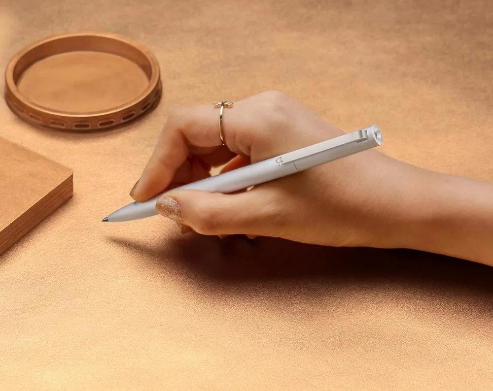 Оригинальный Xiaomi Новый Mijia металлический знак ручка чернила Япония Прочный