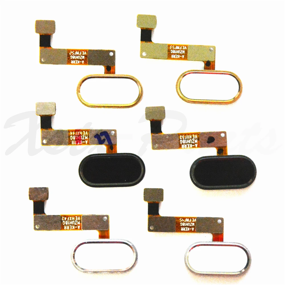 

10x Original for MEIZU M5 Note Fingerprint Sensor Scanner Lock Touch ID Home Button Return Keypad Flex Cable Replacement Parts