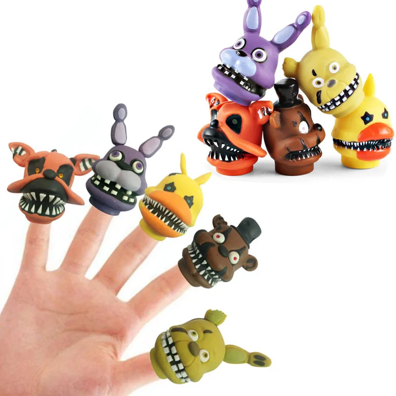 Новинка 2019 Five Nights At Freddy's экшн фигурка игрушки кошмар FNAF Бонни Фредди Fazbear Finger