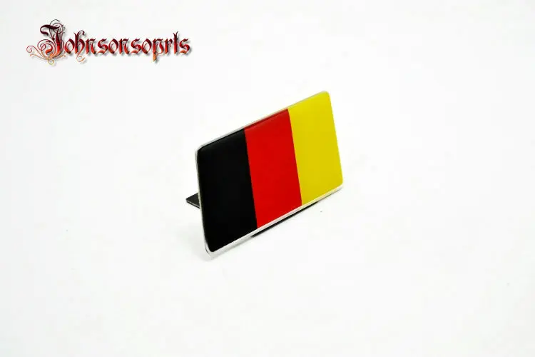 1 шт. эмблема с немецким флагом решетки значок наклейки на автомобиль для GOLF 6 7 CC