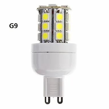 HRSOD 4 X E14/G9 3 W 27 SMD 5050 350 LM лампы с теплым белым/холодным белым светом (110 В/220 В) | Лампы