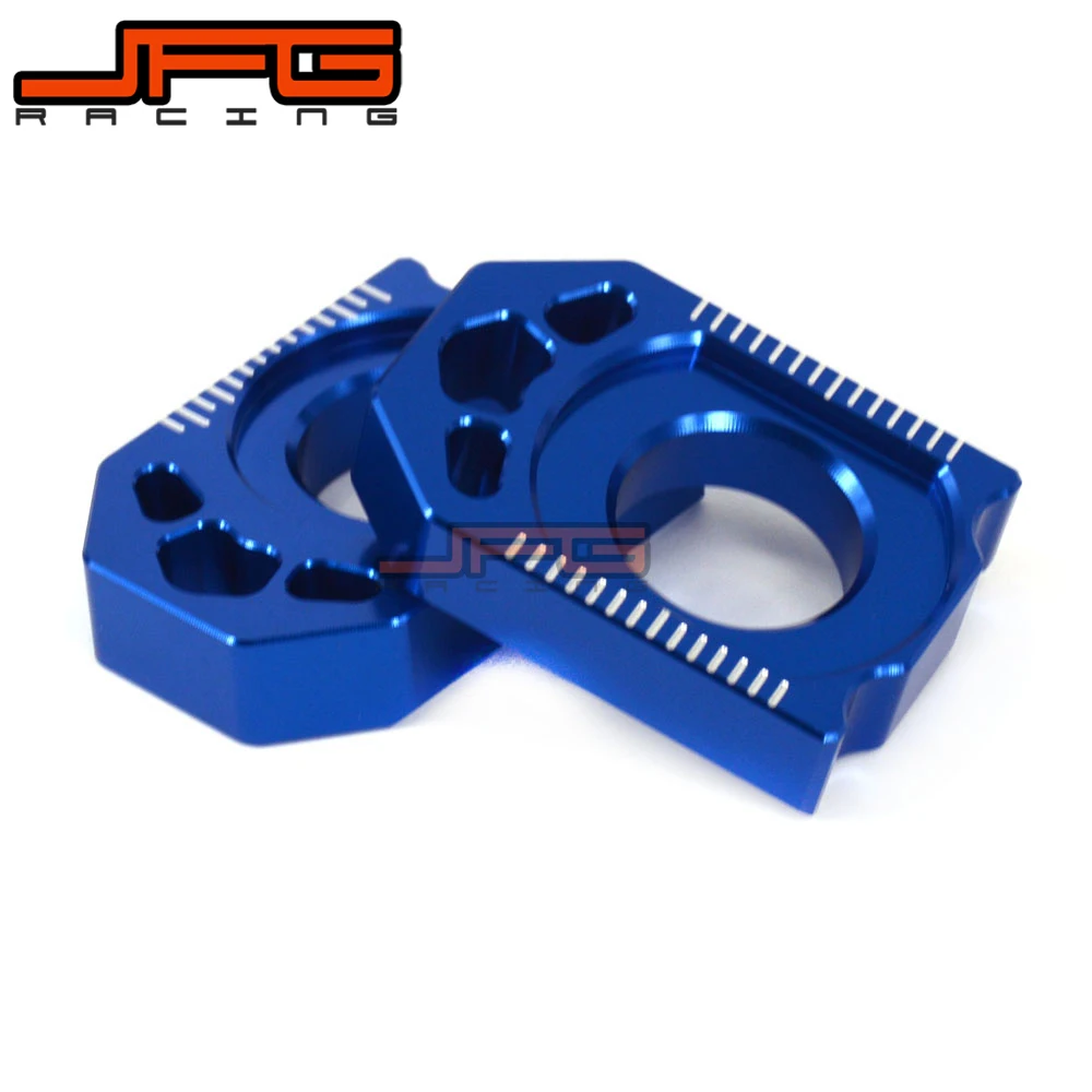 CNC сзади цепь Настройщик ось блока для YAMAHA YZ125 YZ250 02-16 YZ250F YZ450F YZ250X YZ250FX WR250F WR450F WR250R WR250X