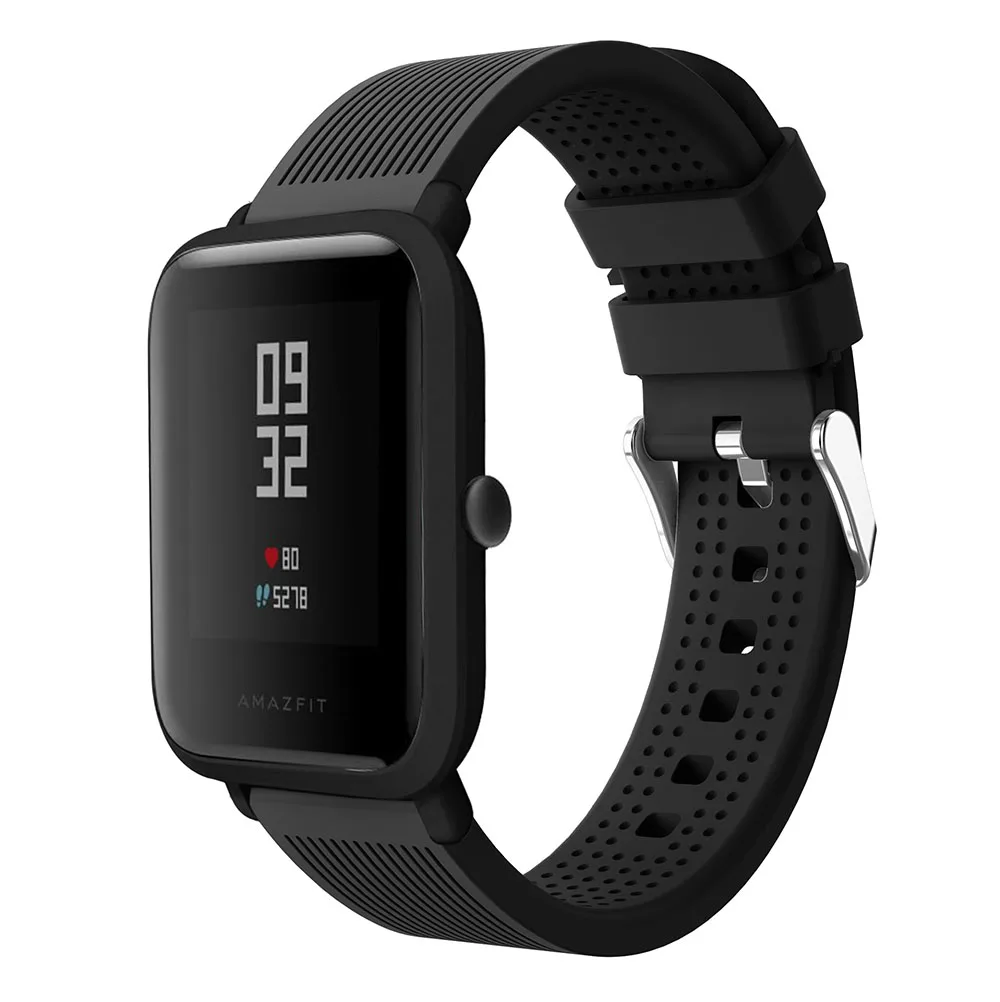Ремешок силиконовый для смарт часов Xiaomi Huami Bip BIT PACE Lite|Ремешки часов| |