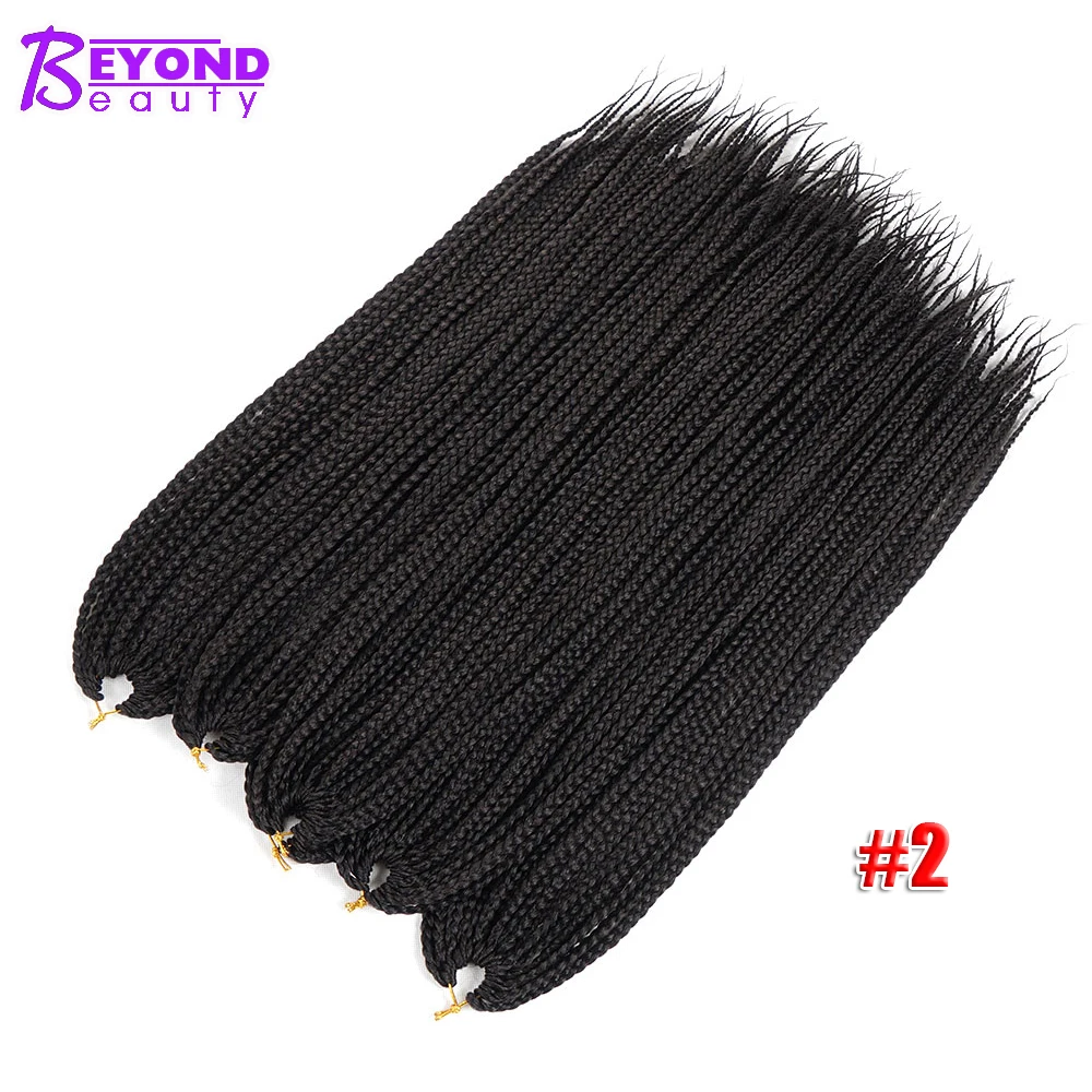 Beyond beauty Crotchet Box сплетенные волосы для наращивания Омбре черные коричневые цвета плетение волос Синтетические жгуты для вплетания оптом