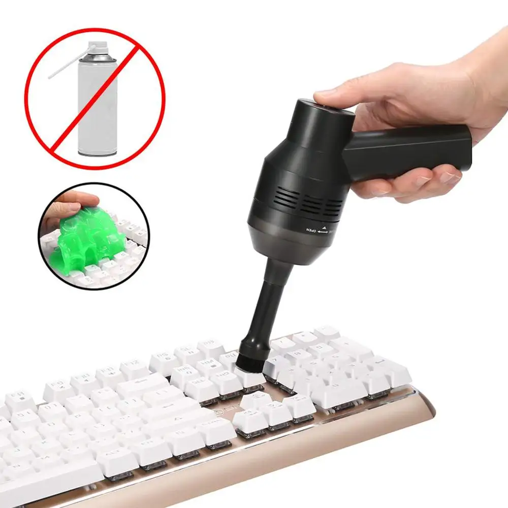 Клавиатура Cleanerd Пылесос Портативный USB Перезаряжаемый ноутбук Настольный