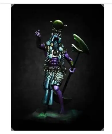 Новинка несобранные фигурки солдата Thoth Dark God 1/24 75 мм набор из смолы фигурка