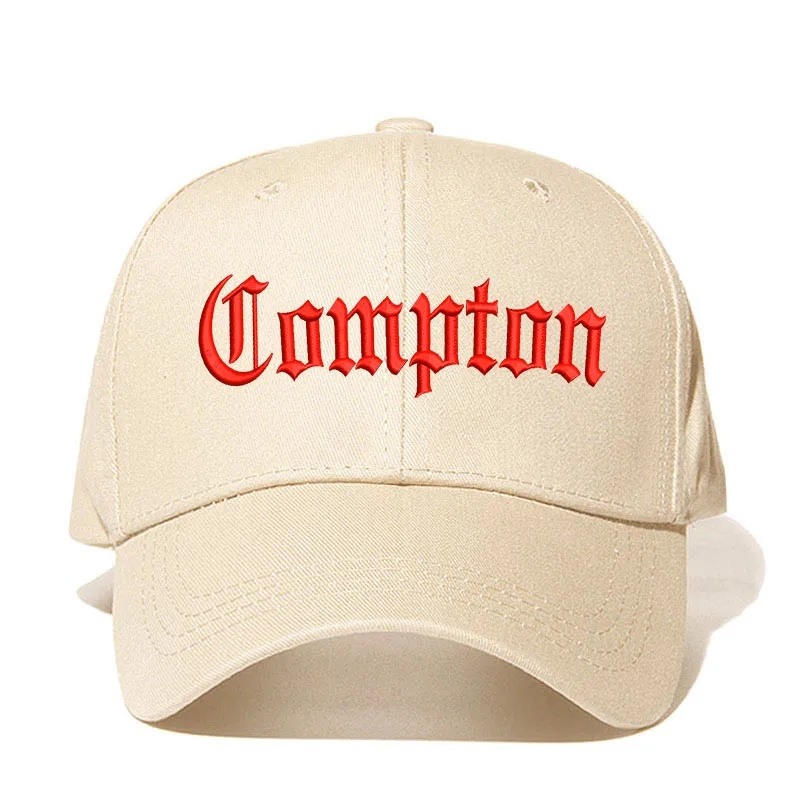 Compton, мужская бейсбольная кепка со старинной вышивкой, унисекс, хлопковая кепка для папы, летняя бейсболка, женская, на заказ, Прямая поставка