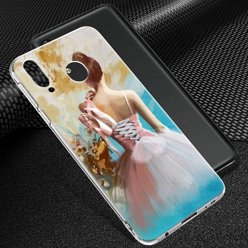 Силиконовый чехол для балерины Samsung Galaxy A80 A70 A60 A50 A40 A40S A30 A20E A2CORE M40 Note 10 Plus 9 8 5 |