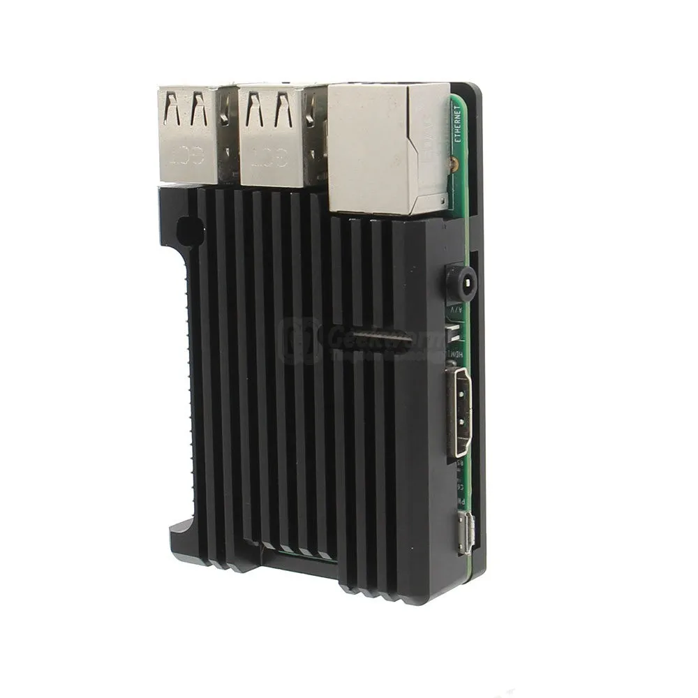 Raspberry Pi защитный чехол/Raspberry Pi металлический чехол пассивное охлаждение/корпус рассеивания тепла для Raspberry Pi 4 Модель B/3B+/3B