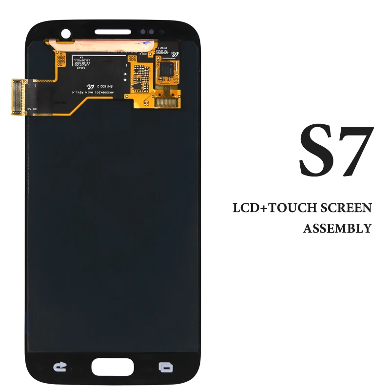 Черный Белый Золотой Серебряный Розовый экран для Samsung Galaxy S7 ЖК дисплей G930 G930A G930F