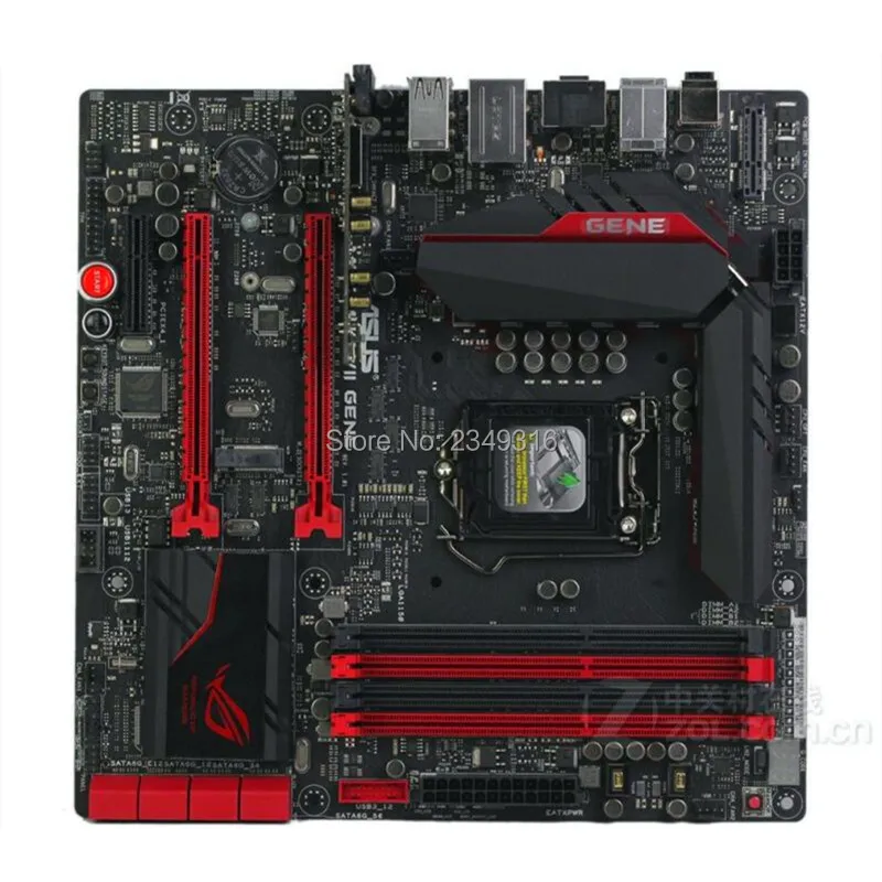 Для ASUS MAXIMUS VII GENE оригинальная материнская плата Socket LGA 1150 DDR3 Z97 SATA3 USB3.0 настольная материнская плата